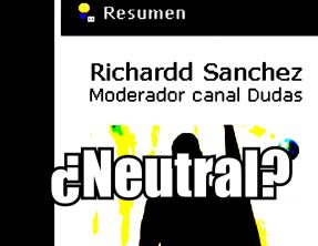 El Youtuber «neutral» Richardd ya es moderador de FZ